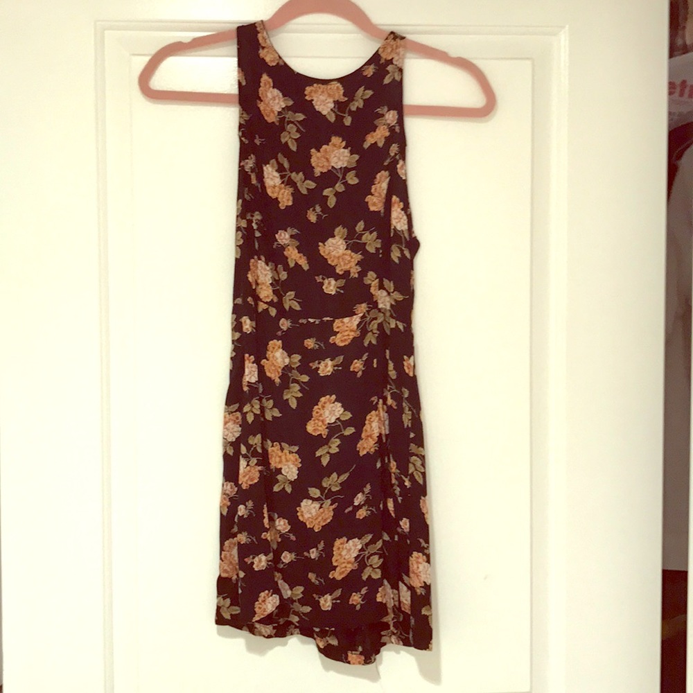 Brandy Melville backless mini dress